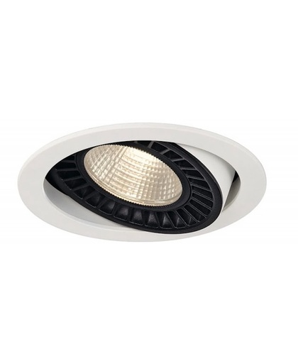 SUPROS DL Downlight, round, white, 3000lm, 3000K SLM LED, 60° Reflektor