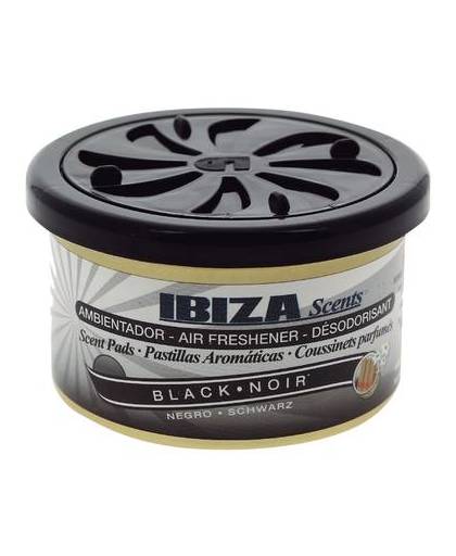 Ibiza scents luchtverfrisser blikje zwart