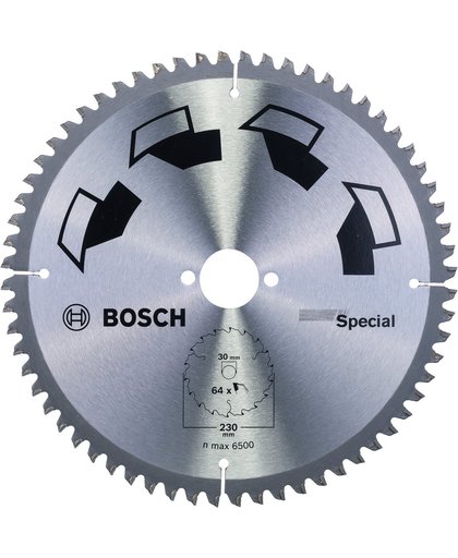 Bosch Cirkelzaagblad SPECIAL 230 x 30 x 2,5 mm - 64 tanden