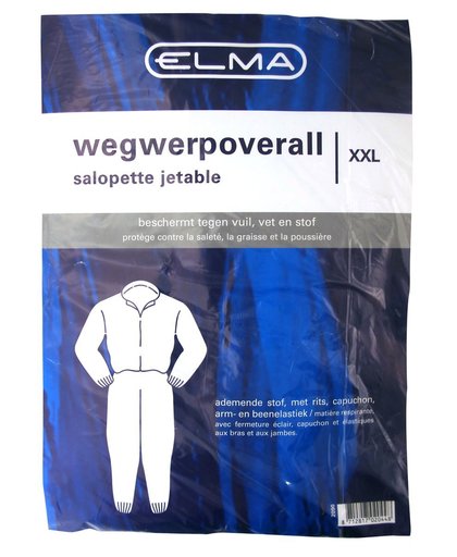 Elma Wegwerpoverall - XXL