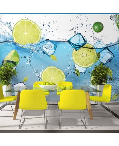 Fotobehang - Verfrissende limonade