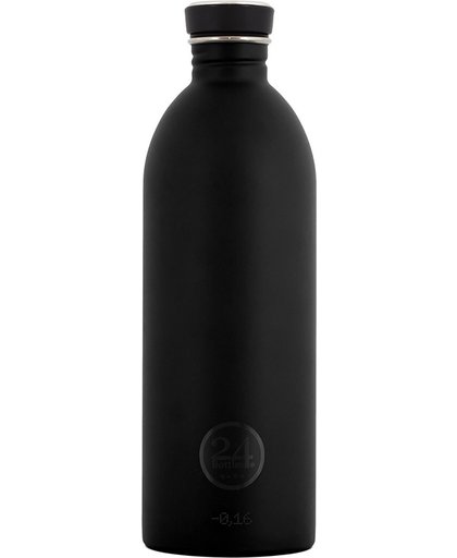 24Bottles drinkfles Urban Bottle Tuxedo Black - 1 liter