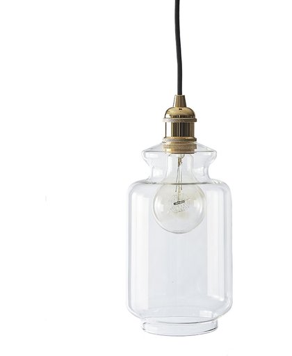 Riviera  Maison Vallon Des Auffes Hanging Lamp - Hanglamp - glas - smoked glas