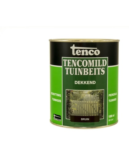 Tenco Tencomild Dekkende Tuinbeits - 1 liter - Bruin
