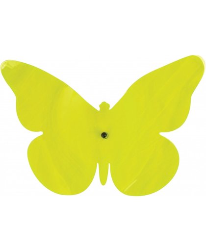 Decoratie muur vlinder groen 25 cm
