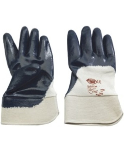 KWB handschoen katoen met nitril zwart XL