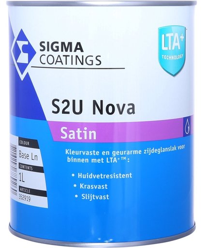 Sigma S2U Nova Satin, Wit - 1 Liter