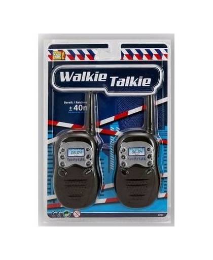 Zwarte walkie talkie voor kinderen