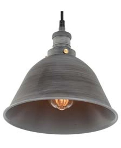 Madrid Historic Vintage Industrieel Design Hanglamp Tin Grijs