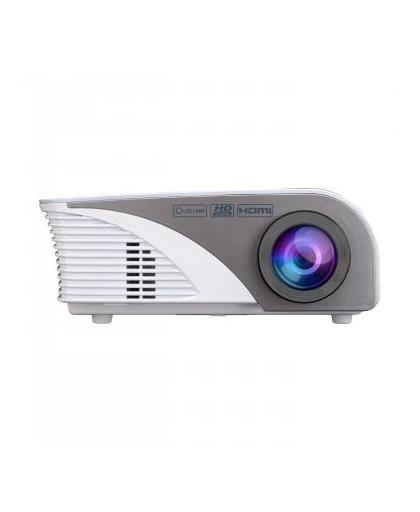 Salora 40BHD1200 beamer/projector 1200 ANSI lumens LED Draagbare projector Grijs, Wit