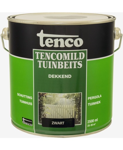 Tenco Tencomild beits dekkend zwart 2,5 l