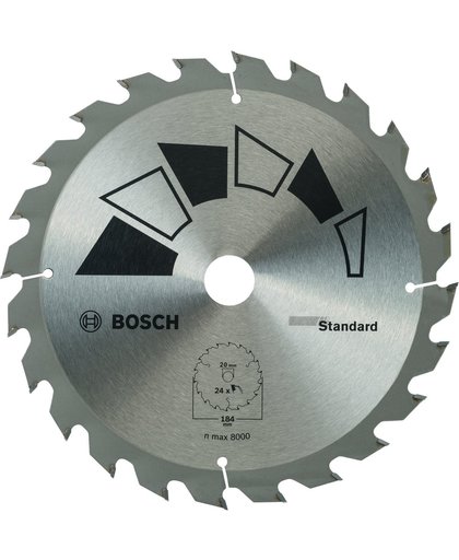Bosch Cirkelzaagblad Standard 184x20 T24