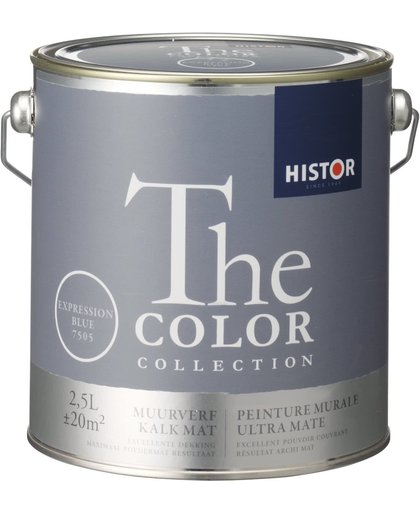 Histor The Color Collection Muurverf - 2,5 Liter - Expression Blue