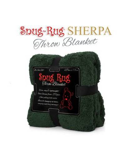 Snug-rug throw deken - racing groen