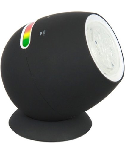 RANEX MOVING COLOURS LED MOVING COLOURS LAMP ZWART BLUETOOTH USB 6000.552