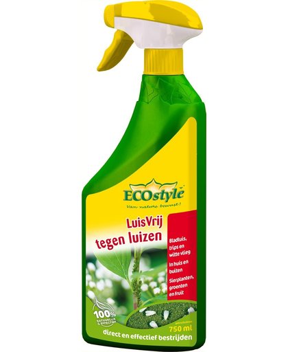 ECOstyle LuisVrij -Spray tegen luizen - 750 ml