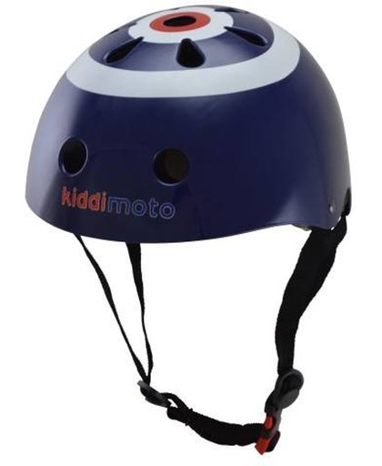 Kiddimoto - Doelwit - Small - Geschikt voor 2-6jarige of hoofdomtrek van 48 tot 52 cm - Skatehelm - Fietshelm - Kinderhelm - Stoere helm - Jongens helm