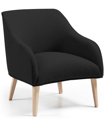 Kave Home Lobby - Fauteuil - Antraciet