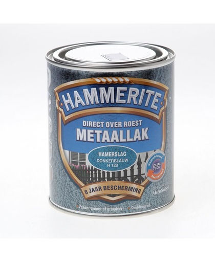 Hammerite Hamerslag Donkerblauw H128 750ML