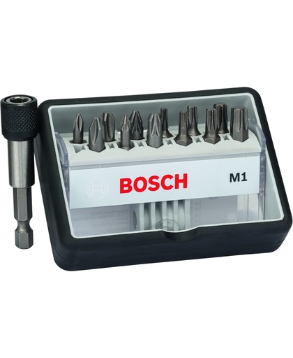 Bosch - 12+1-delige Robust Line bitset M Extra Hard 25 mm, 12+1-delig
