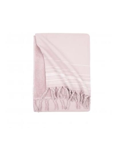 Walra hammamdoek - zacht roze - 100 x 180 cm