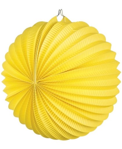 Lampion geel 22 cm