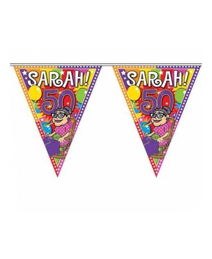 Sarah 50 jaar vlaggenlijn 10 meter