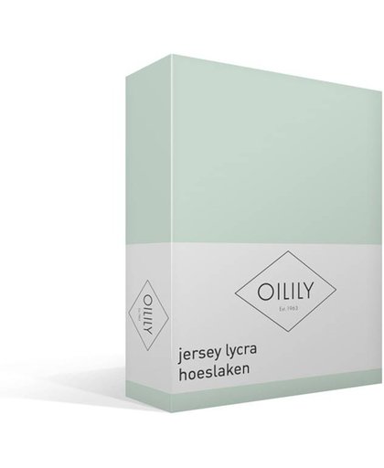 Oilily - Jersey Lycra - Hoeslaken - Eenpersoons - 80/90x200/220 cm - Green