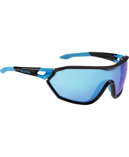 Alpina S-Way VLM+ Brillenglas blauw/zwart