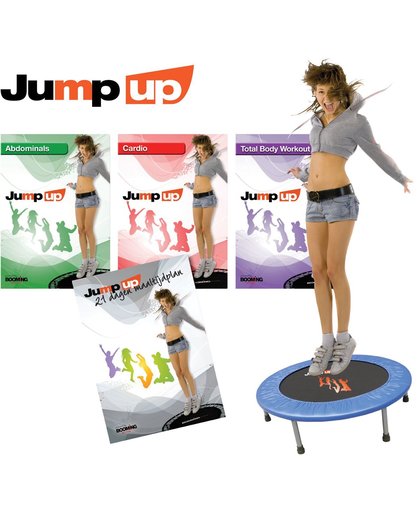 Jump Up Trampoline (incl 3dlg fitness DVD set)