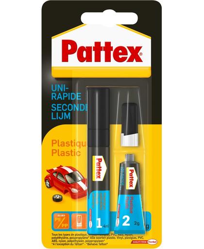 Pattex Secondelijm Plastics - 2 g