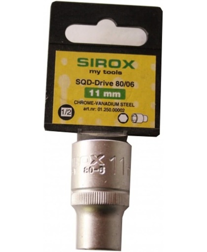 Sirox Dopsleutel 1/2 Sqd-drive 80/06 11mm