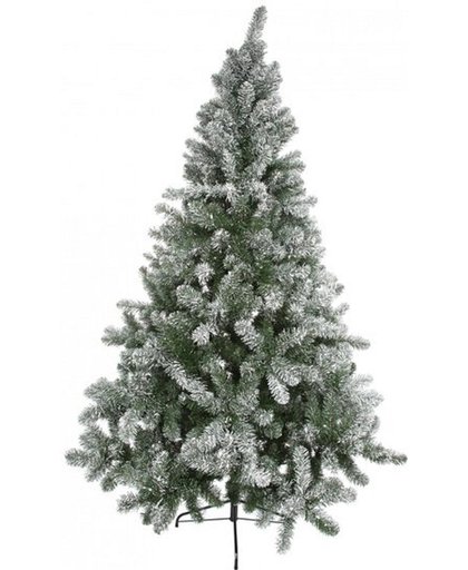 Luxe kerstboom met sneeuw 150 cm