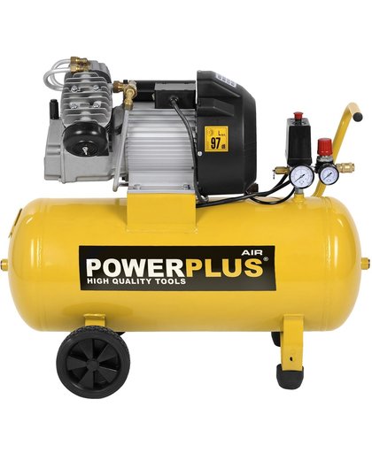 Powerplus POWX1770 Compressor - 2200 W - Werkdruk 9 bar - Tankinhoud 50 l