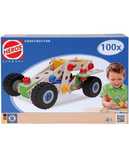 Constructor Auto 4-in-1, 100-delig