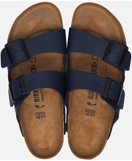 Birkenstock - Arizona - Sportieve slippers - Heren - Maat 47 - Blauw - Blue BF