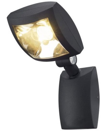 SLV MERVALED wandlamp Wandlamp 1x14W 3000K Antraciet LED IP54 232415