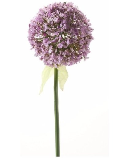 Kunst Sierui / Allium lila 70 cm - kunstbloem