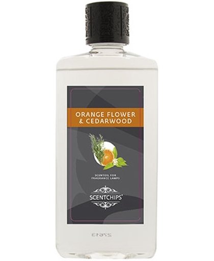 Scentchips - Geurolie - ScentOil - Cedarwood & Orange Flower - Cederhout & Oranje bloem - 475 ml