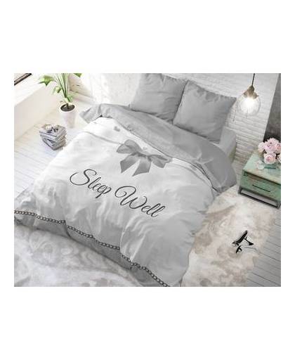 Sleeptime sleepwell silver - dekbedovertrek: 2-persoons (200 cm)