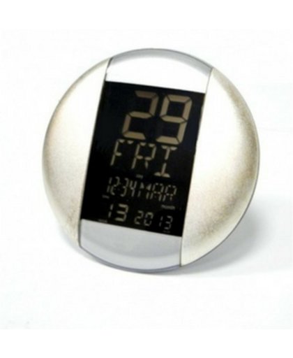 Digitale lcd klok - staand - met kalender - keukenklok -