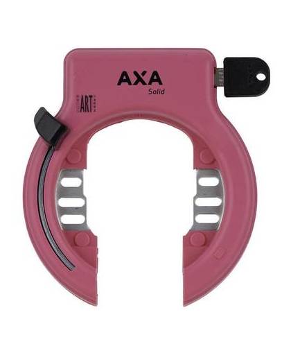 Axa ringslot solid art** roze