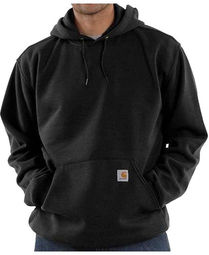 Carhartt Midweight Hooded Sweatshirt Black Heren Size : L