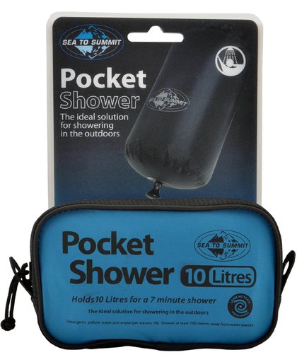 Sea to Summit - Pocket Shower - Draagbare douche - 120g - 10L - 7-8min water