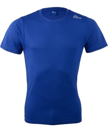 Rogelli Promo Running Sportshirt - Maat 152  - Unisex - blauw
