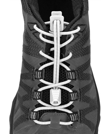 Nathan Run Laces White - veters