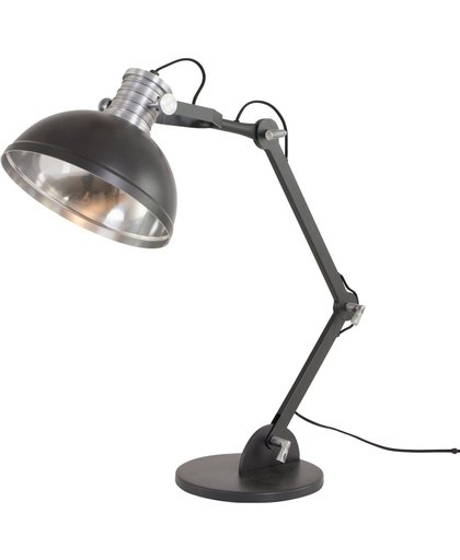 Industriële Bureaulamp Verstelbare bureaulamp Steinhauer Brooklyn zwart