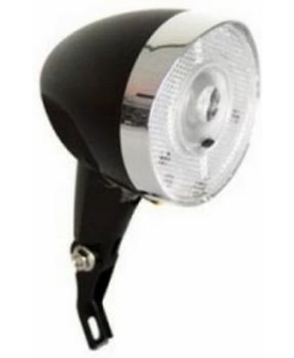 Smart Move Onyx - fietskoplamp - Led - 7 Lux - (Naaf)dynamo - Aan/uit - Kroonboutbevestiging - Zwart
