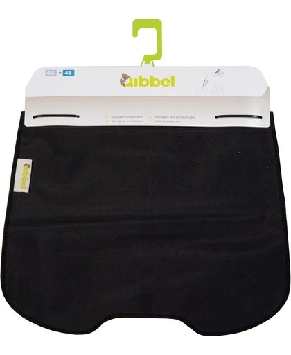 Qibbel Stylingset Voor Qibbel Windscherm Uni Zwart Q710