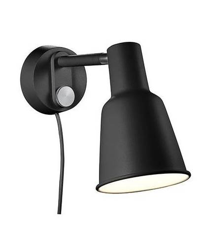 Nordlux patton - wandlamp - zwart